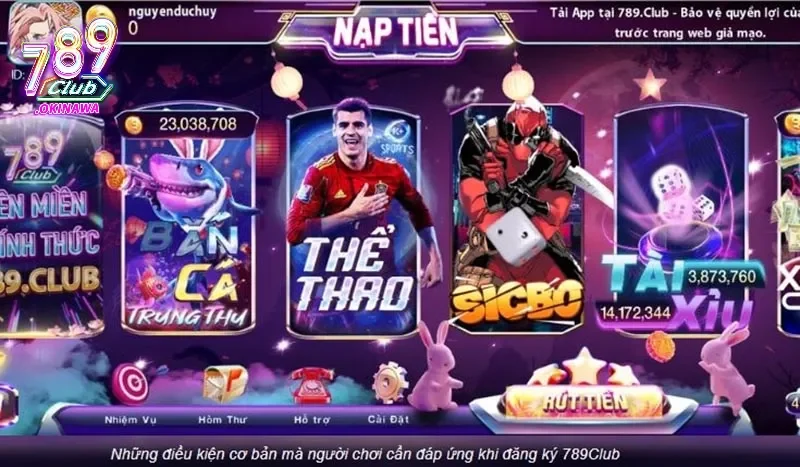 Sảnh game 789Club giữ vững ưu thế dẫn đầu